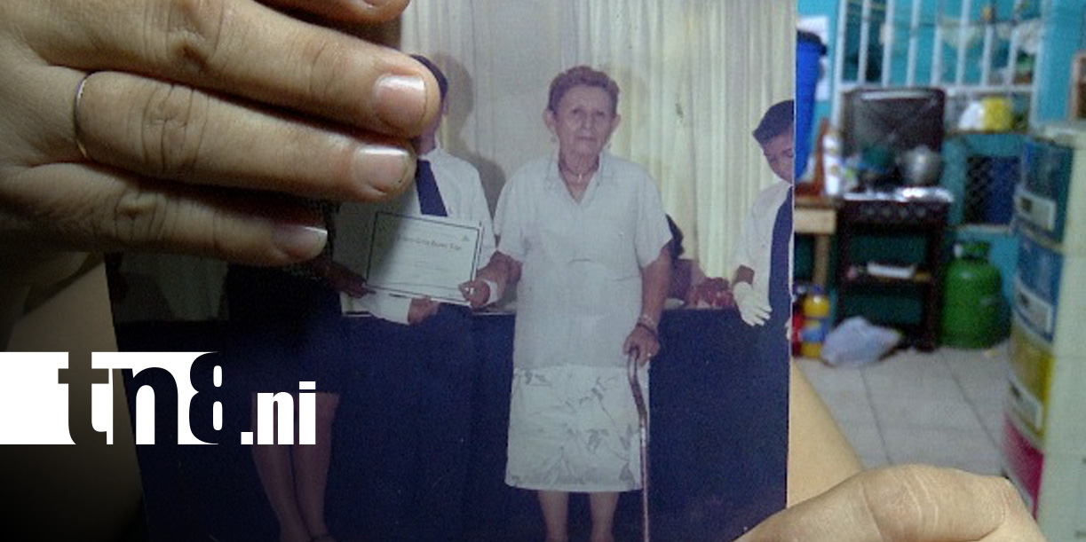 Foto: Muere anciana que perdió a su hijo en un accidente en Managua / TN8