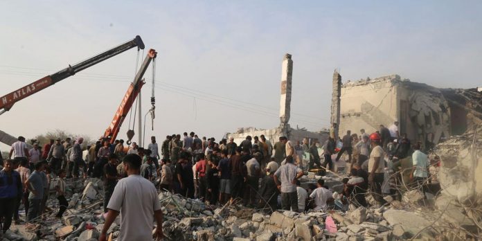 Foto: Ataque a escuela en Irán deja 175 muertos/Cortesía