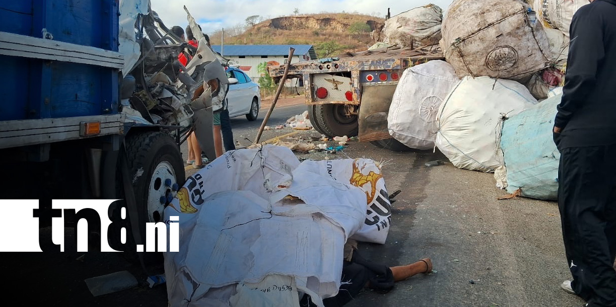 Foto: Brutal accidente en la carretera entre Sébaco y Matagalpa / TN8
