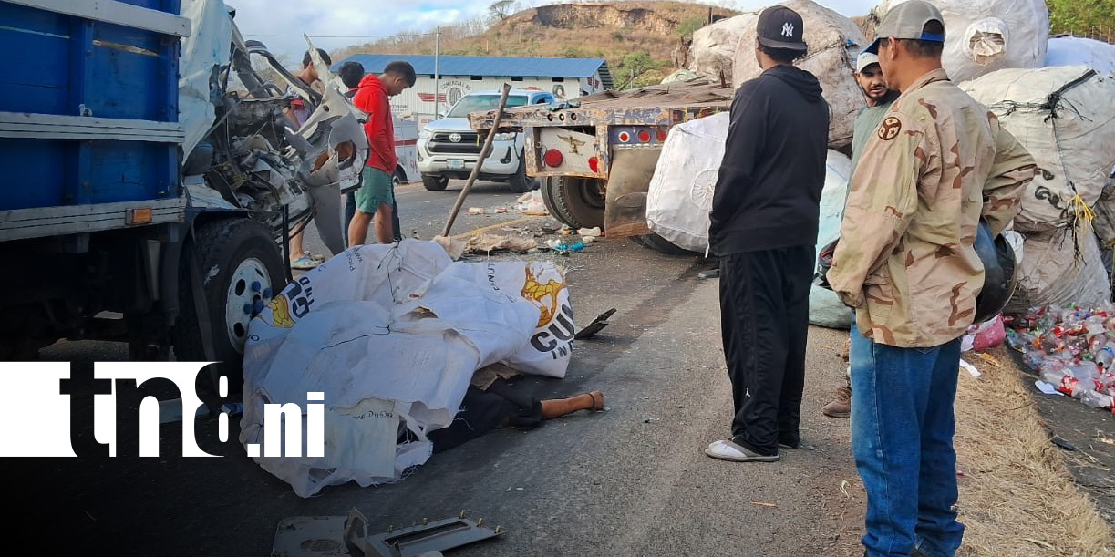 Foto: Brutal accidente en la carretera entre Sébaco y Matagalpa / TN8