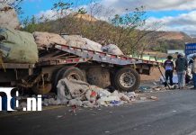 Foto: Brutal accidente en la carretera entre Sébaco y Matagalpa / TN8