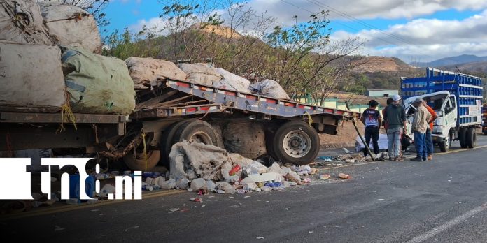 Foto: Brutal accidente en la carretera entre Sébaco y Matagalpa / TN8 Foto: Brutal accidente en la carretera entre Sébaco y Matagalpa / TN8