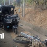 Foto: Accidente de tránsito en Ticuantepe / TN8