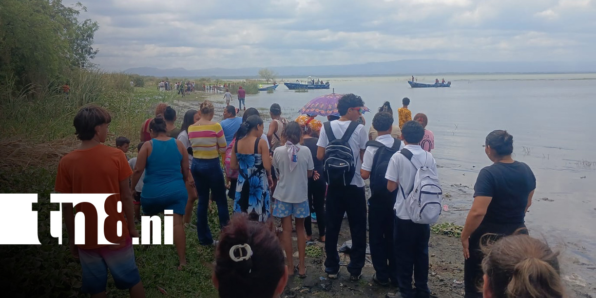 Foto: Preocupación por naufragio y desaparecido en Tipitapa / TN8