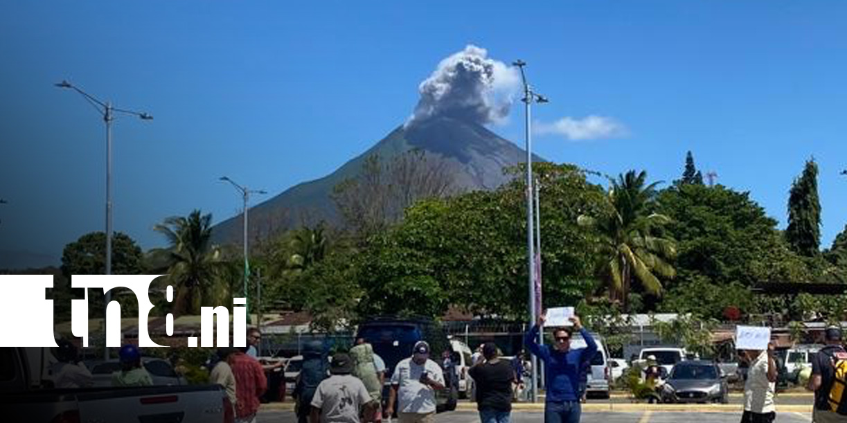 Foto: Volcán Concepción, Isla de Ometepe / TN8