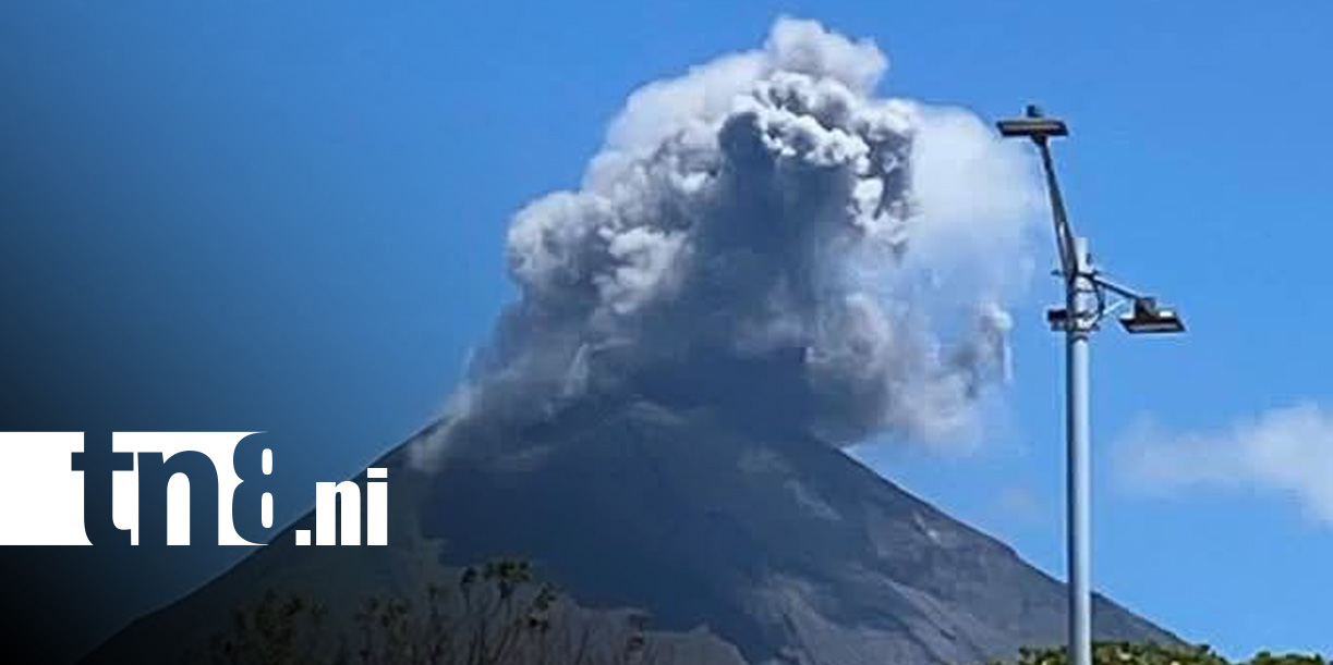 Foto: Volcán Concepción, Isla de Ometepe / TN8