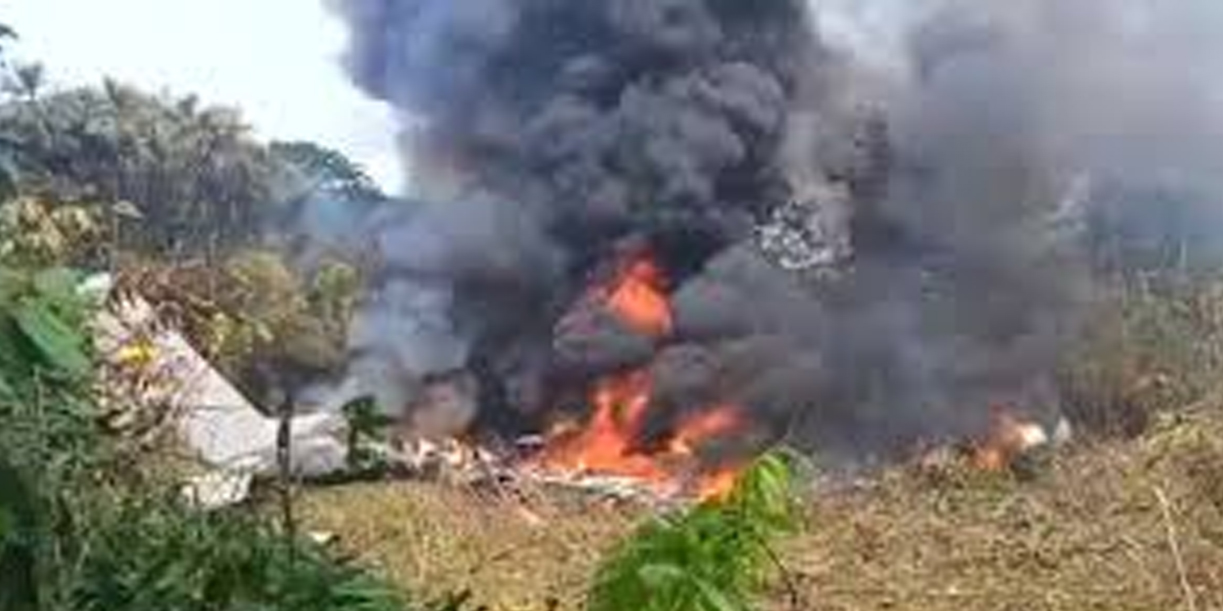 Foto: 90 muertos tras caída de avión militar en Colombia /Cortesía