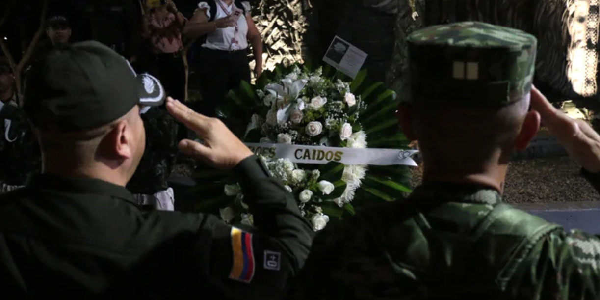 Foto:Colombia rinde homenaje a las 69 víctimas del accidente/Cortesía