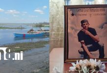 Tras 9 días, recuperan el cuerpo del pescador desaparecido en el lago Xolotlán Foto: Recuperan cuerpo de pescador desaparecido en el lago Xolotlán