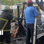 Foto: Incendio afecta a familia en San Lucas, Madriz/TN8