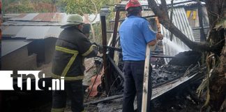 Foto: Incendio afecta a familia en San Lucas, Madriz/TN8