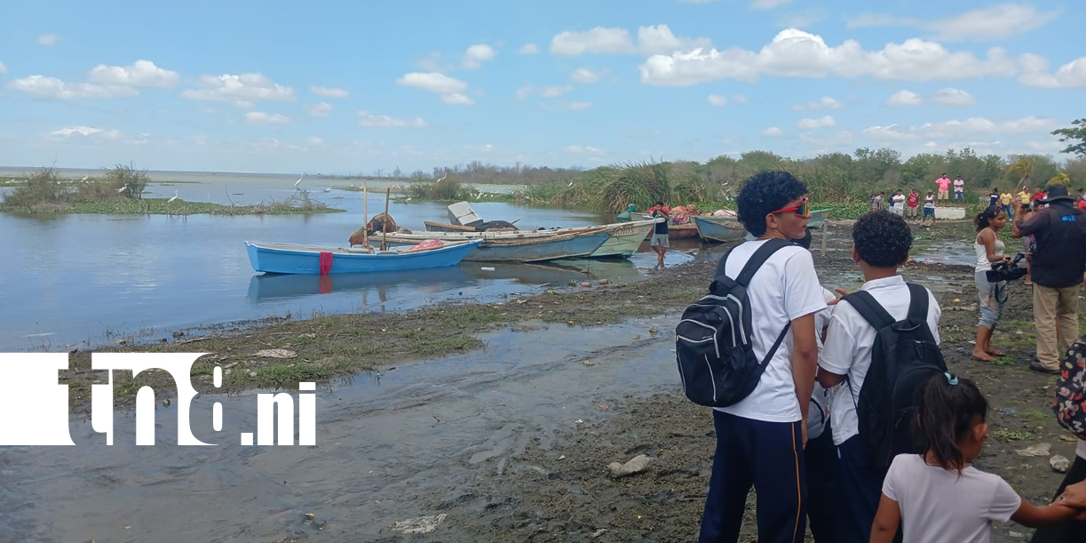 Foto: Recuperan cuerpo de pescador desaparecido en el lago Xolotlán