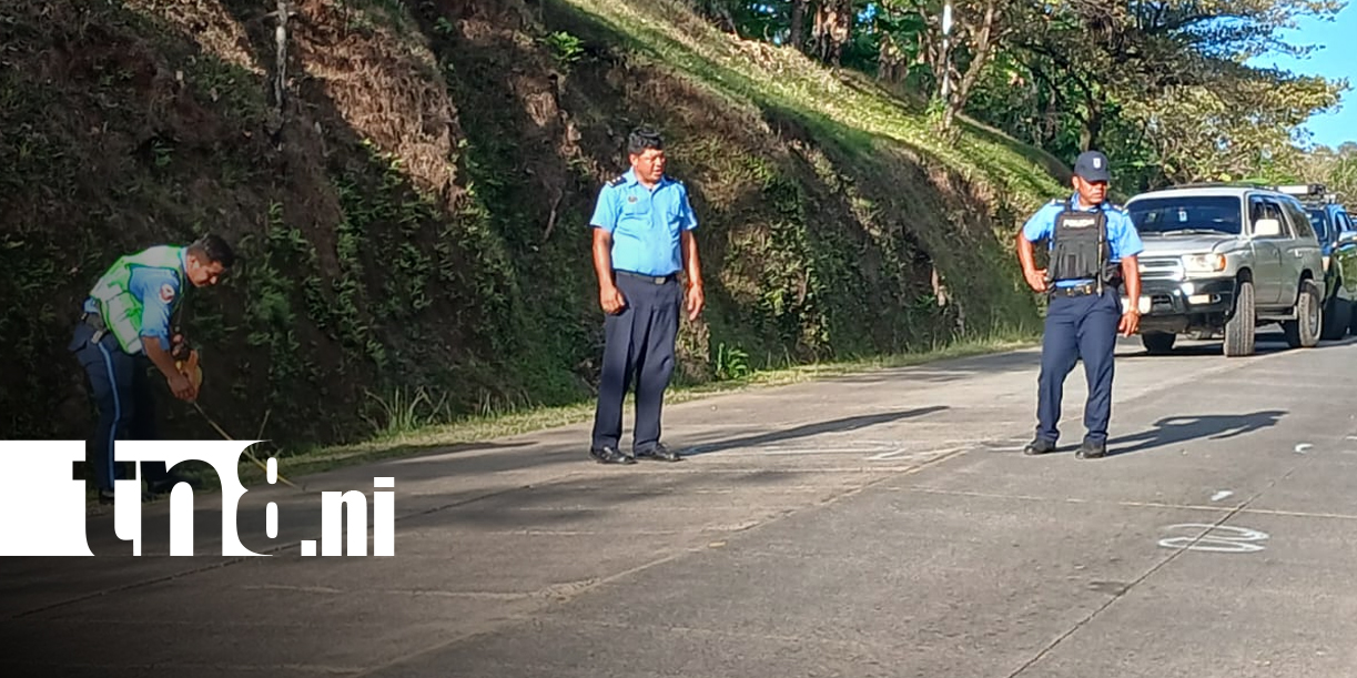 Foto: Motociclista pierde la vida en accidente en carretera Río Blanco – Mulukukú/TN8