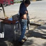 Foto: Motociclista resulta lesionado tras accidente en la carretera Juigalpa – Managua/TN8
