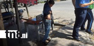 Foto: Motociclista resulta lesionado tras accidente en la carretera Juigalpa – Managua/TN8