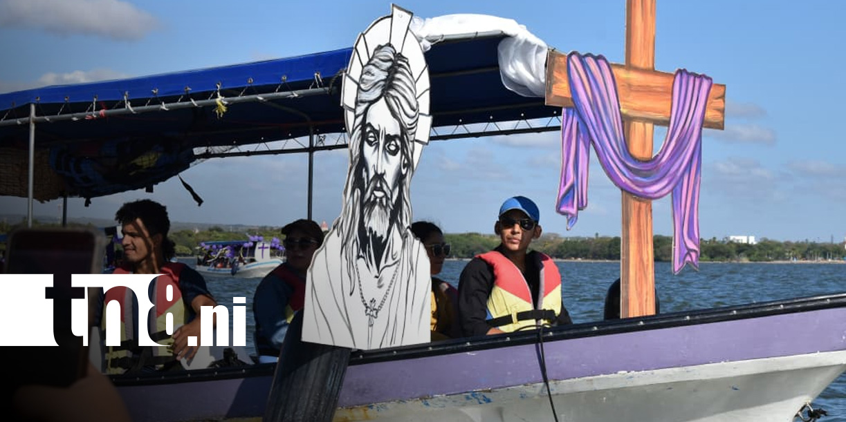 Foto: Viacrucis acuático en Granada atrae a familias y turistas/TN8