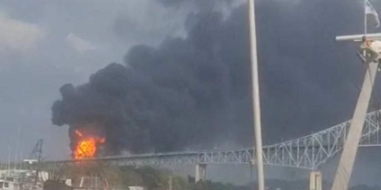 Foto: Incendio en Panamá /cortesía 