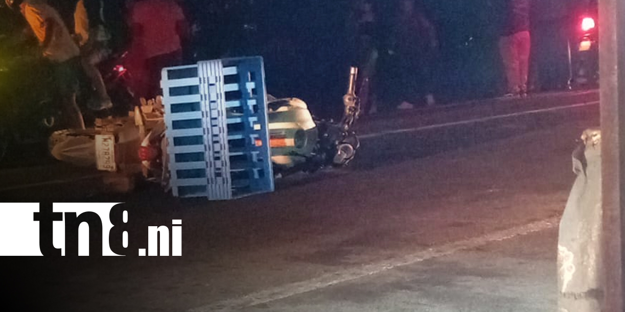 Foto: Accidente en Carretera Vieja a León deja peatón lesionada/TN8