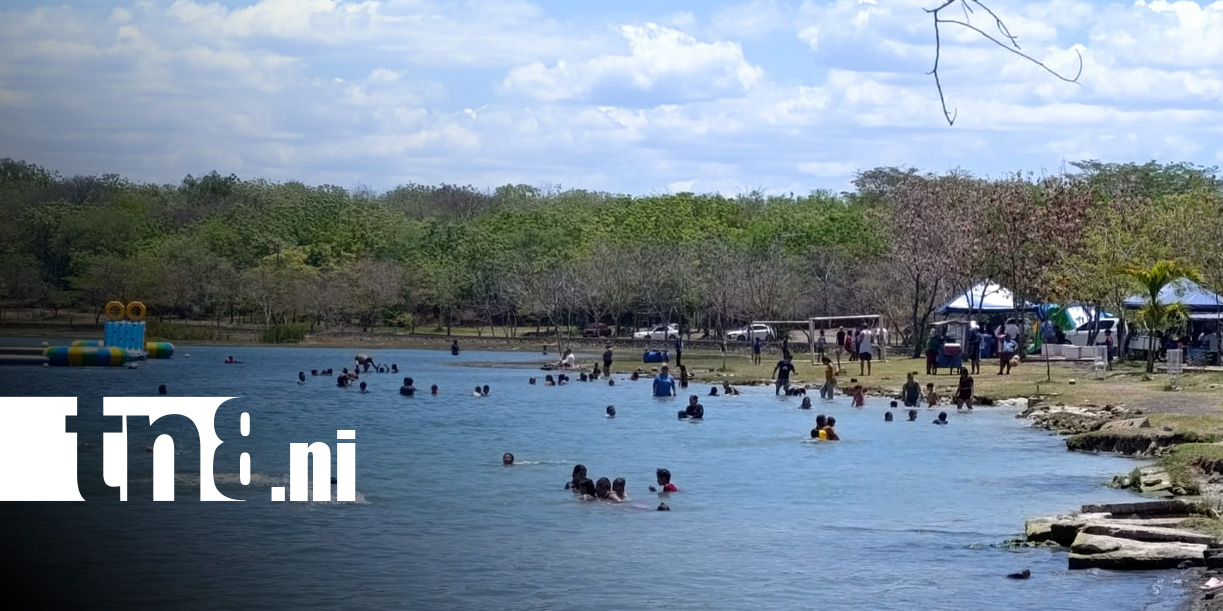 Foto: Xiloá, destino turístico popular en vacaciones en Mateare/TN8