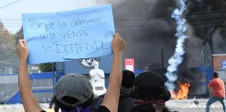Foto: Guatemala bajo tensión estudiantil /cortesía