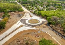 Foto: Nueva conexión entre Pista Aeropuerto y Larreynaga / TN8