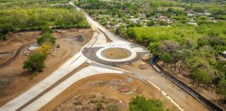 Foto: Nueva conexión entre Pista Aeropuerto y Larreynaga / TN8