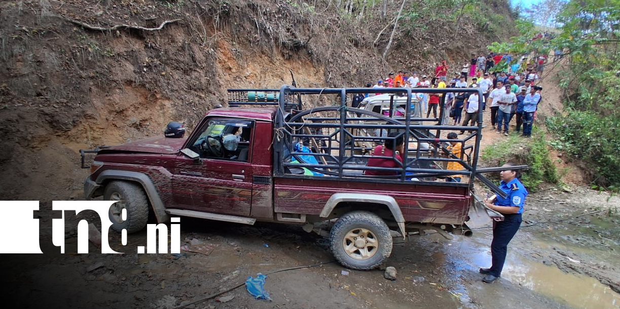 Foto: Accidente en Wiwilí deja dos fallecidos y varios lesionados/TN8