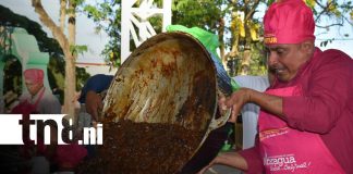 Foto: Almíbar gigante en Diriá reúne a miles en Semana Santa/TN8