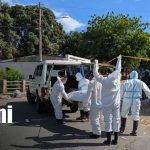 Foto: Cadáver en descomposición hallado en Managua/TN8