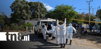 Foto: Cadáver en descomposición hallado en Managua/TN8