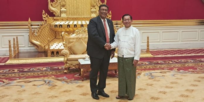 Foto: Nicaragua participa en toma de posesión del presidente de Myanmar/Cortesía