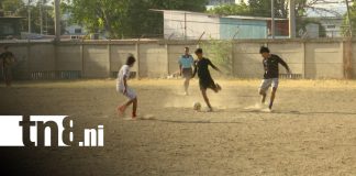 Foto: Jóvenes compiten por los primeros lugares en la liga “La Final del Barrio" en Managua/TN8