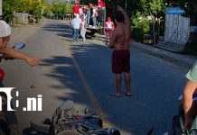 Foto: Motociclista lesionada tras accidente provocado por peatón ebrio, en Ometepe/TN8