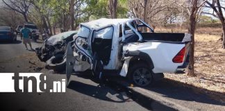 Foto: Un muerto y dos heridos tras violento accidente en la Panamericana Sur, Rivas/TN8