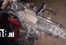 Foto: Motociclista pierde la vida en fatal accidente de tránsito en Palacagüina, Madriz/TN8