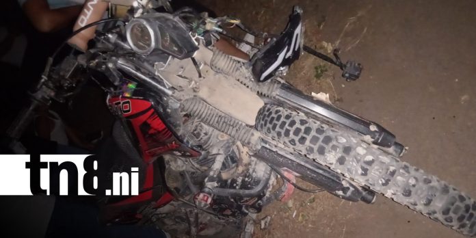 Foto: Motociclista pierde la vida en fatal accidente de tránsito en Palacagüina, Madriz/TN8