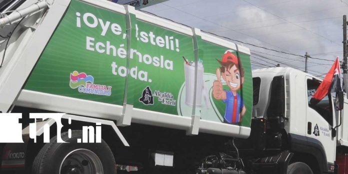 Foto: Nuevas unidades mejorarán la recolección de basura en barrios de Estelí/Tn8