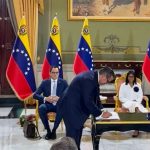 Foto: Venezuela y Chevron firman acuerdo energético/Cortesía
