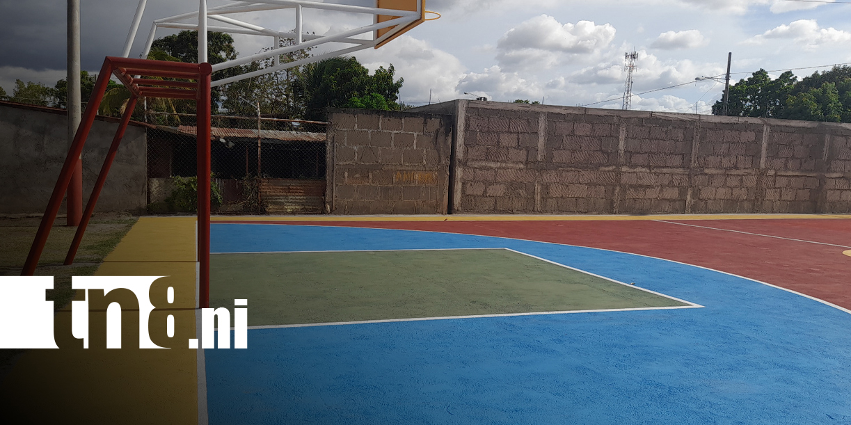 Foto: Nueva cancha en Nandaime/TN8