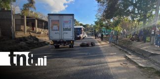 Foto: Accidente en San Fernando deja un lesionado en Nueva Segovia/TN8
