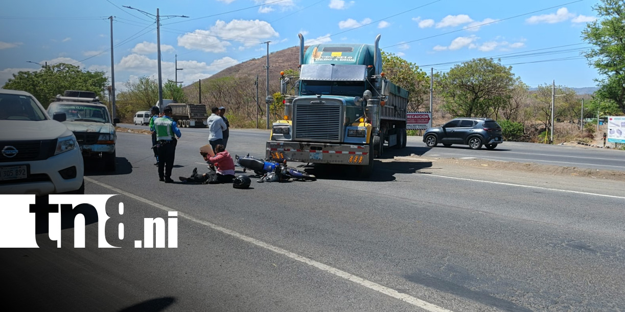 Foto: Accidente en la carretera Nueva a León /TN8