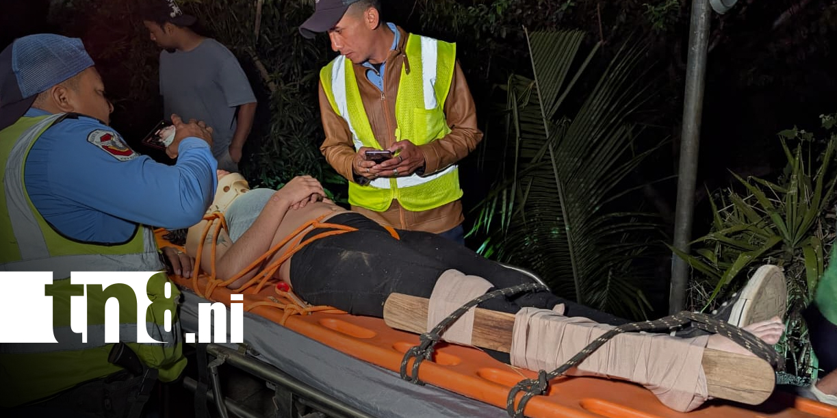 Foto: Dos accidentes en Managua dejan lesionados y generan alerta vial/TN8