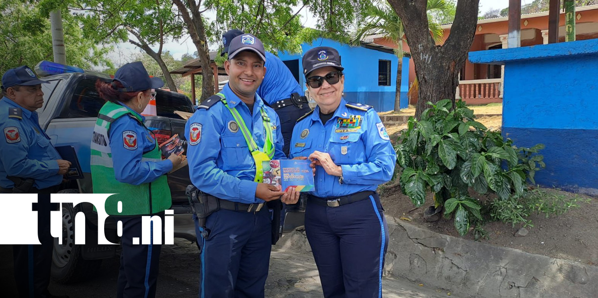Foto: Seguridad vial reforzada en Chontales por Semana Santa/TN8