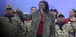 Foto: Delcy Rodríguez supervisa recuperación eléctrica tras sismos/Cortesía
