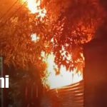 Foto: Incendio en Managua alarma a familia en Memorial Sandino/TN8