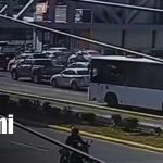 Video de cámara muestra imprudencia de adulta mayor en fatal accidente en El Zumen Foto: Video de cámara muestra imprudencia de adulta mayor en fatal accidente en El Zumen/TN8