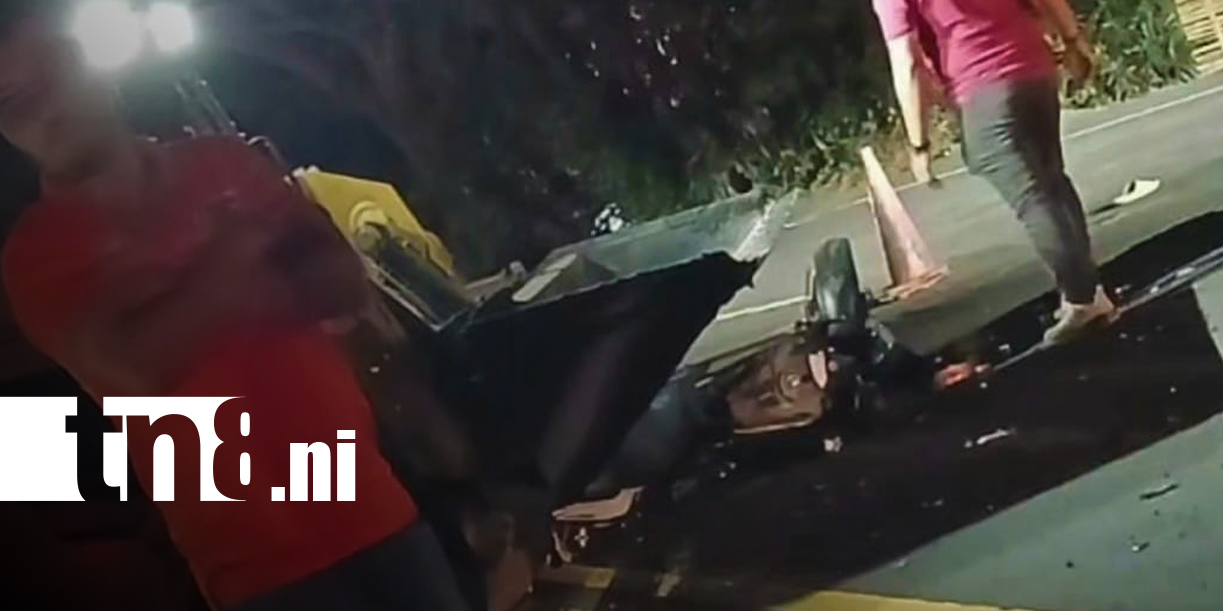Foto: Muere joven de 22 años en la Panamericana Sur/TN8