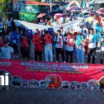 Foto: Miles de familias nicaragüenses celebran la paz con caminatas en todo el país/TN8