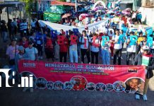 Miles de familias nicaragüenses celebran el Día de la Paz con caminatas en todo el país Foto: Miles de familias nicaragüenses celebran la paz con caminatas en todo el país/TN8