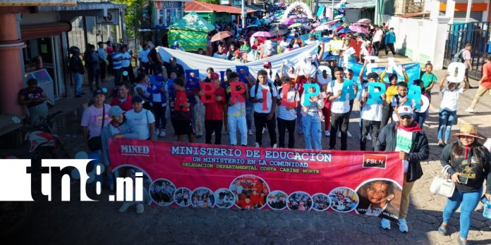 1 Foto: Miles de familias nicaragüenses celebran la paz con caminatas en todo el país/TN8